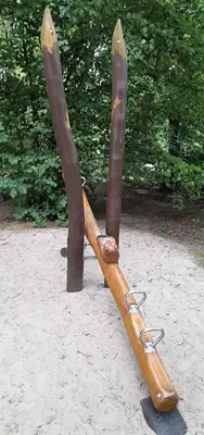 SPIELART : JEU À BASCULE TAPECUL CASTOR, ref R111