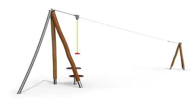 TÉLÉPHÉRIQUE AGILA - robinier