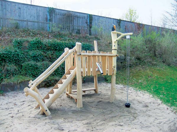 STRUCTURE DE JEUX DE SABLE CHANTIER STUTTGART SPIELART