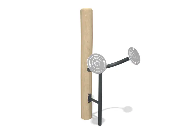 AGRÈS FITNESS DOUBLE DISQUE ROBINIA BUGLO PLAY