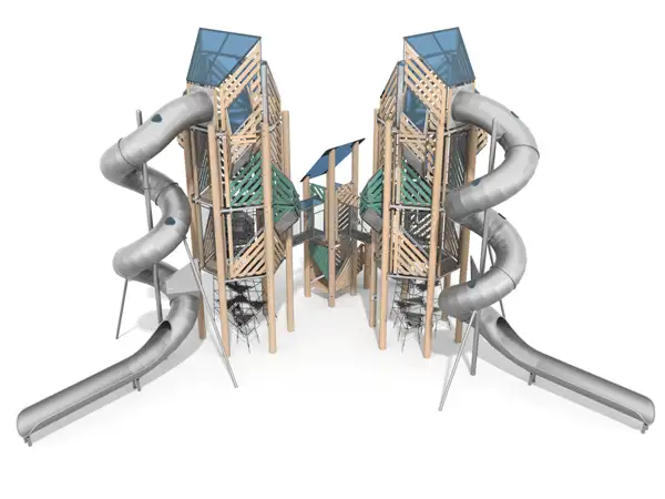 DOUBLE TOUR DE JEUX MEGA ROBINIA BUGLO PLAY