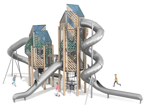 DOUBLE TOUR DE JEUX MEGA ROBINIA BUGLO PLAY