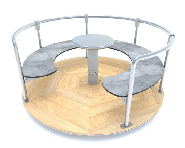 CARROUSEL ROBINIA ø1,52m - position assise BUGLO PLAY