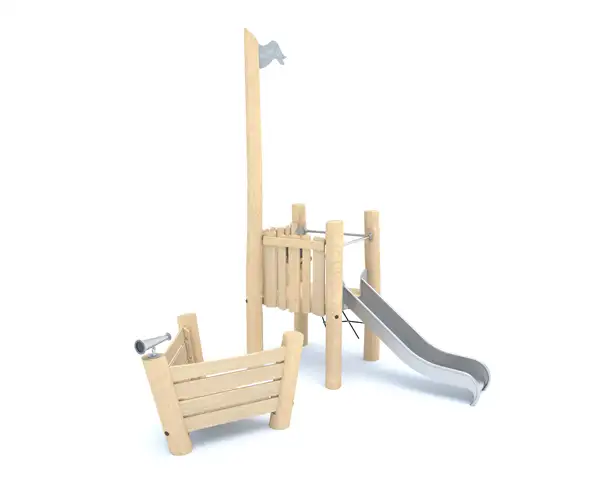 STRUCTURE DE JEUX BATEAU ROBINIA BUGLO PLAY