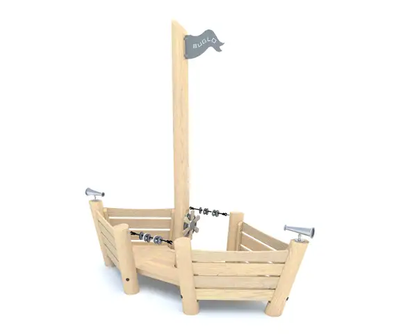 STRUCTURE DE JEUX BATEAU ROBINIA BUGLO PLAY