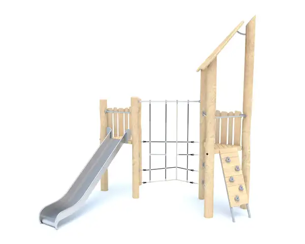 STRUCTURE DE JEUX ROBINIA - 2 tours BUGLO PLAY