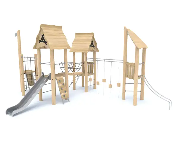 STRUCTURE DE JEUX ROBINIA - 4 tours BUGLO PLAY