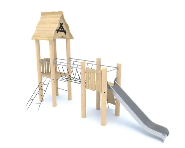 STRUCTURE DE JEUX ROBINIA - 2 tours BUGLO PLAY