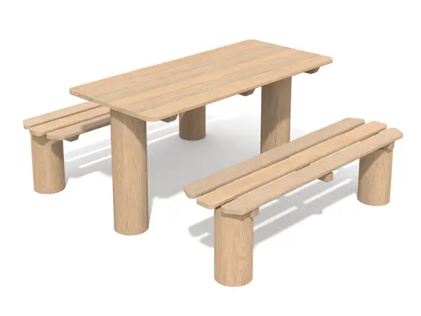 TABLE PIQUE-NIQUE ROBINIA BUGLO PLAY