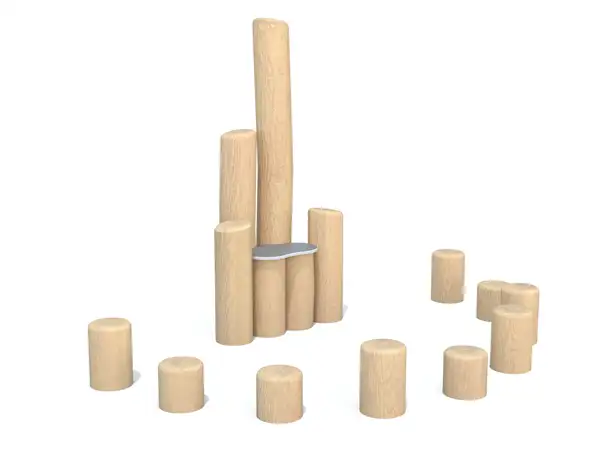 STRUCTURE DE JEUX À ESCALADER ROBINIA BUGLO PLAY
