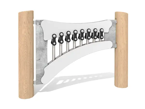 PANNEAU LUDIQUE ROBINIA - xylophone BUGLO PLAY