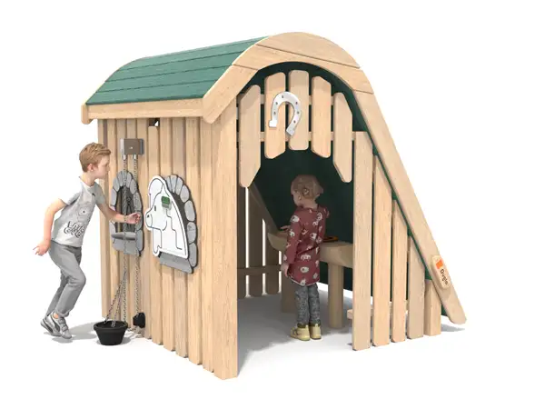 CABANE DE JEUX ÉCURIE ROBINIA BUGLO PLAY