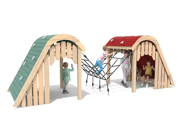 CABANES DE JEUX À GRIMPER ROBINIA BUGLO PLAY