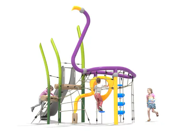 STRUCTURE DE JEUX ORGANIQ - FLAMAND ROSE BUGLO PLAY