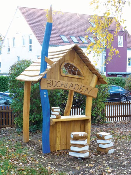 CABANE BIBLIOTHÈQUE SPIELART