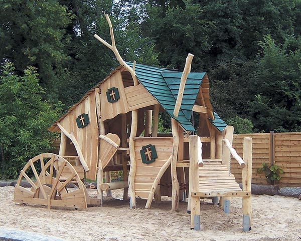 STRUCTURE DE JEUX MOULIN À EAU SPIELART