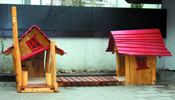 CABANES DE JEUX VILLAGE ESSLINGEN SPIELART
