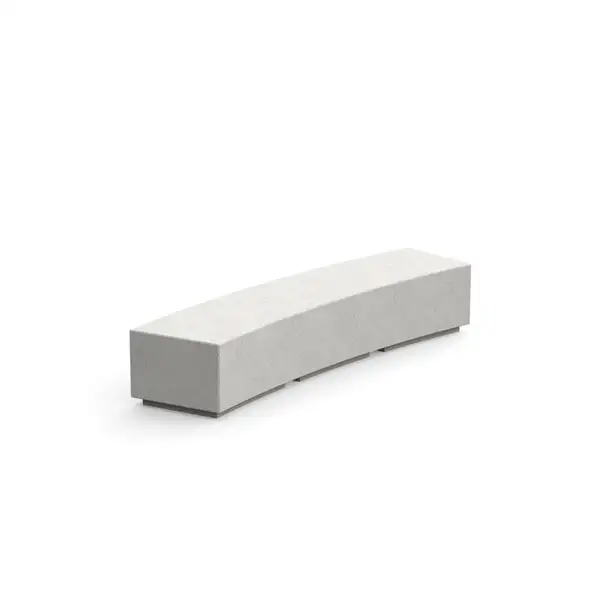 BANQUETTE COURBE LOG R750 DURBANIS