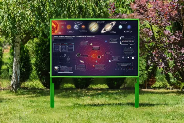 TABLEAU ÉDUCATIF SIMPLE - Le système solaire EDU PLAYGROUNDS