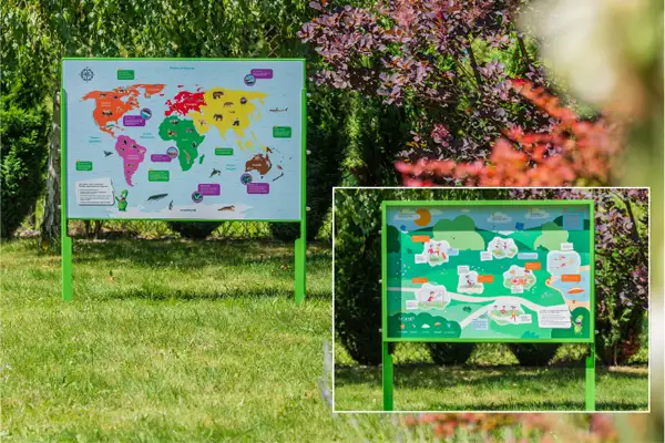 TABLEAU ÉDUCATIF DOUBLE EDU PLAYGROUNDS