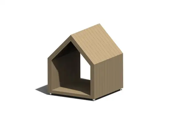 Petite cabane de jeu OLIVIA 1. Dimensions 1,23x1,26x1,47m ELVERDAL