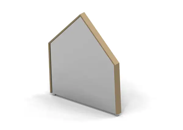 Façade de cabane OLIVIA avec miroir ELVERDAL