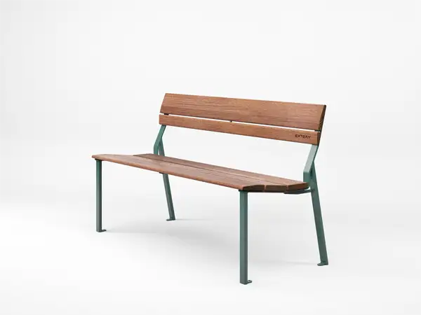 BANC LINN 1,80m - sans accoudoirs - frêne rétifié EXTERY