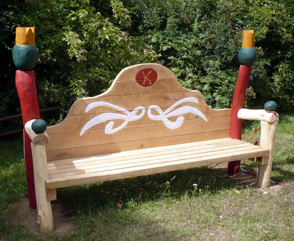 BANC TRÔNE SPIELART