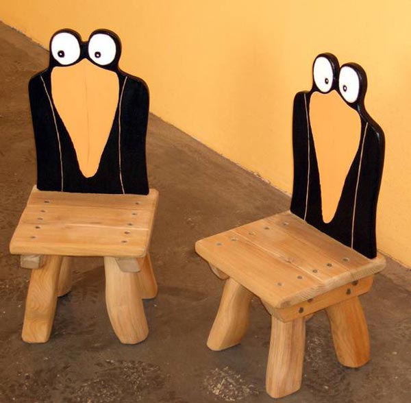 CHAISE CORBEAU SPIELART