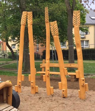 POTEAU ÉCHASSE ÉPI DE BLÉ SPIELART