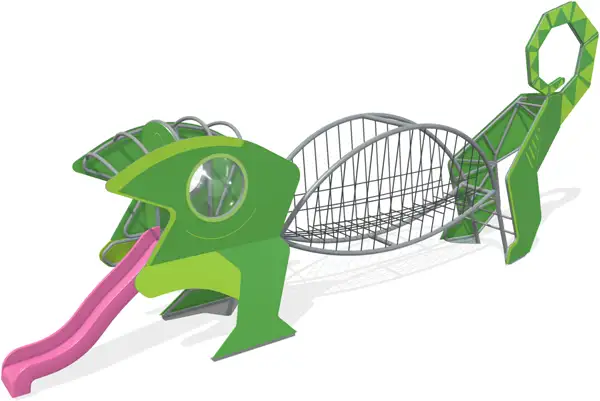 STRUCTURE DE JEU À GRIMPER CAMELEON HOLZHOF