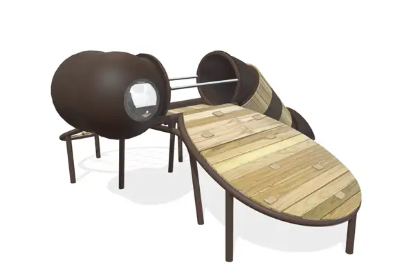 STRUCTURE DE JEU À GRIMPER ABEILLE HOLZHOF