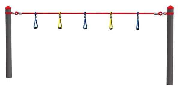 BOUCLES DE SUSPENSION pour poteaux robinier - PARCOURS HAIGER HUCK OCCITANIA