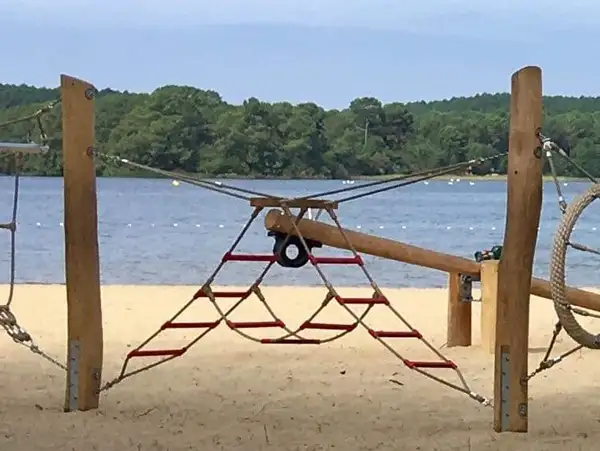 LES 3 ECHELLES pour poteaux robinier - FUN PARCOURS HUCK OCCITANIA