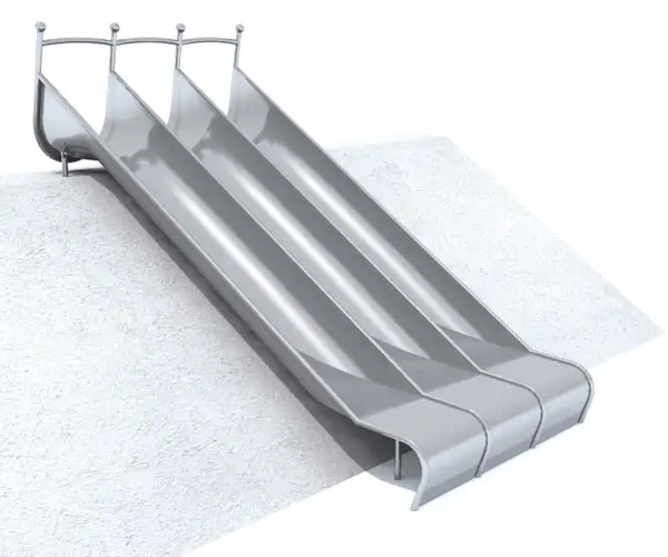 TOBOGGAN DE BUTTE TRIPLE - RACE H1350 INTER-PLAY