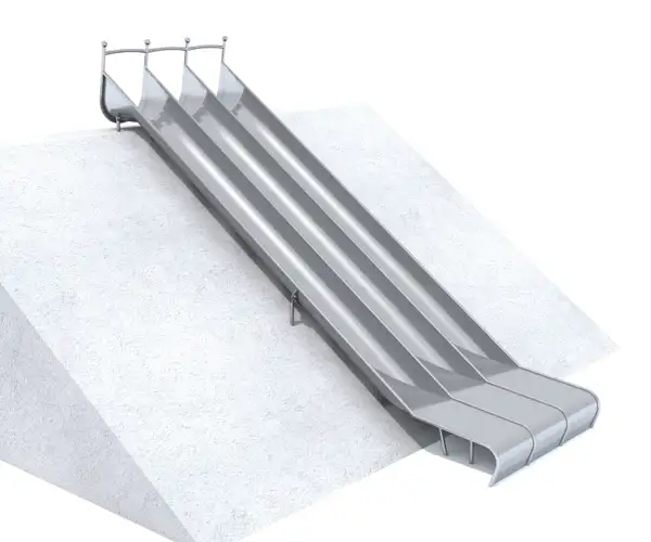 TOBOGGAN DE BUTTE TRIPLE - RACE H2400 INTER-PLAY