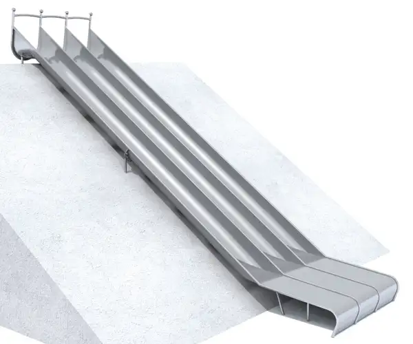 TOBOGGAN DE BUTTE TRIPLE - RACE H3100 INTER-PLAY