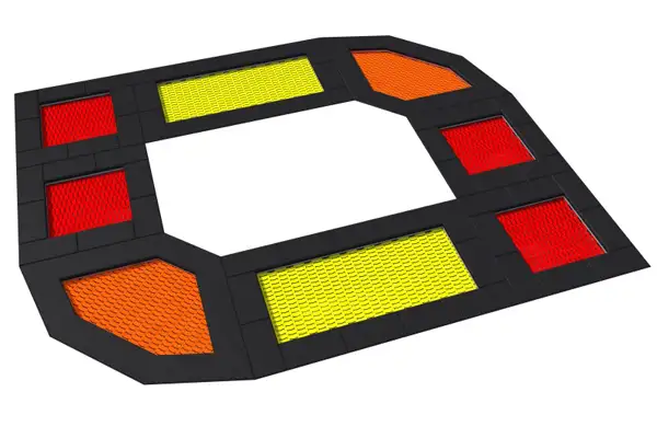 ENSEMBLE DE TRAMPOLINES TUTO 33 INTER-PLAY