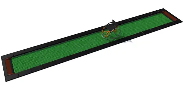 TRAMPOLINE RECTANGULAIRE ORTA-I - 150x900cm INTER-PLAY