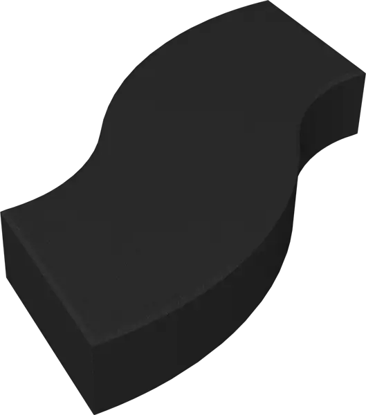 BLOC S - SBR noir KRAIBURG RELASTEC