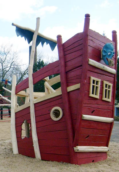 STRUCTURE DE JEUX BATEAU DES CORSAIRES SPIELART