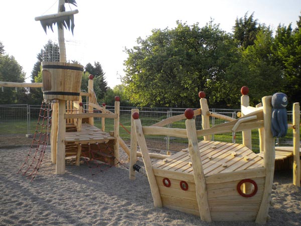 STRUCTURE DE JEUX BATEAU BISCHOFSHEIM SPIELART