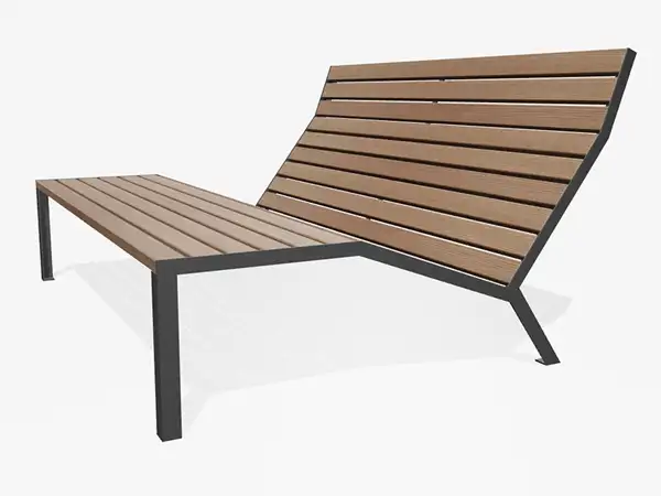 CHAISE LONGUE HOP HOP - 195cm MIRAMONDO