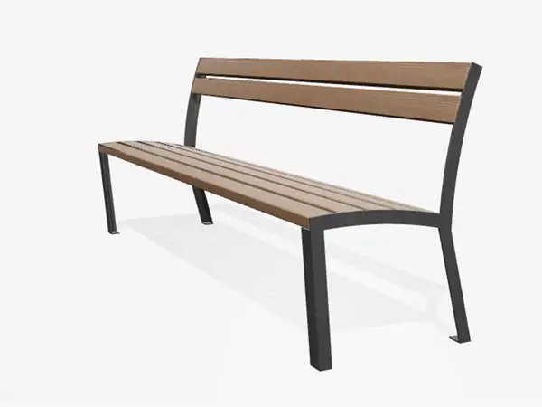 BANC LA STRADA 195cm - sans accoudoirs MIRAMONDO