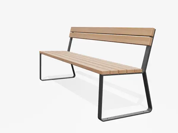 BANC HENRY 194cm - sans accoudoirs MIRAMONDO