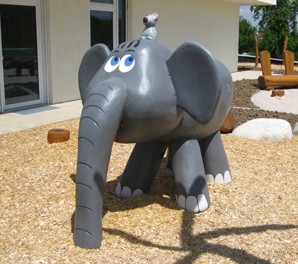 SCULPTURE ÉLÉPHANT SPIELART