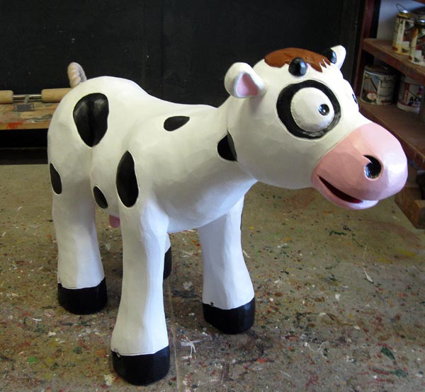 SCULPTURE VACHE ELSE SPIELART