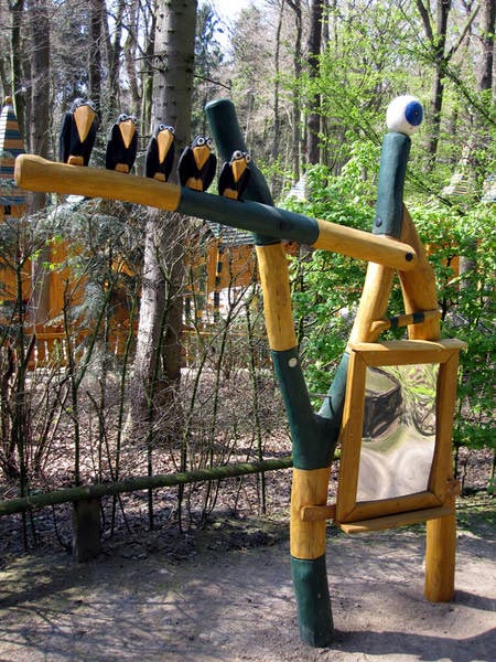 PANNEAU LUDIQUE MIROIR DÉFORMANT SPIELART