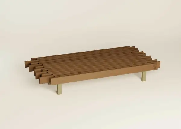 BANQUETTE DOUBLE BOCAGE - Douglas OBJETS PUBLICS