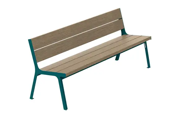 BANC CITÉ BOIS - 3 places OBJETS PUBLICS